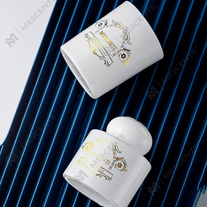 Diffusore a bastoncini per candele profumate con aroma di candele private label di lusso M&Scent con confezione in scatola