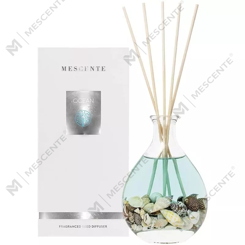 Set di diffusori a bastoncino in rattan con etichetta privata di lusso all'ingrosso M&Scent con tappo