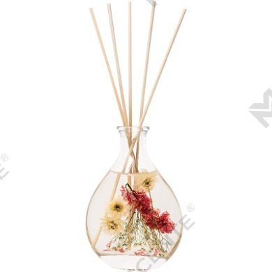 Set di diffusori a bastoncino in rattan con etichetta privata di lusso all'ingrosso M&Scent con tappo