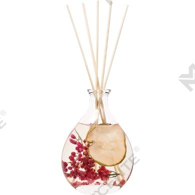 Set di diffusori a bastoncino in rattan con etichetta privata di lusso all'ingrosso M&Scent con tappo