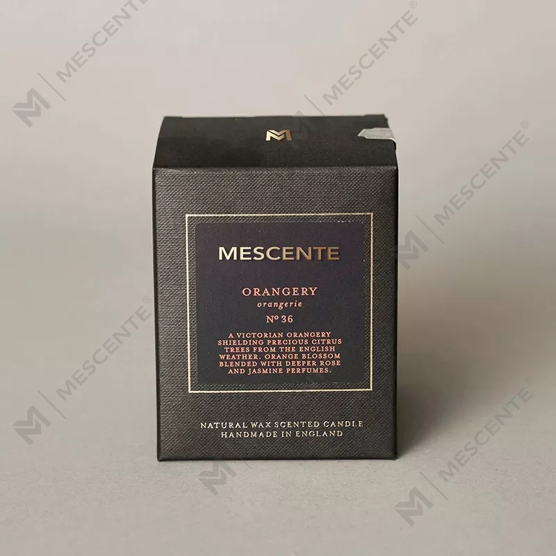 M&Scent all'ingrosso nuova candela di soia profumata Kerzen con etichetta privata personalizzata di lusso in vasetti di cristallo di Natale con coperchio