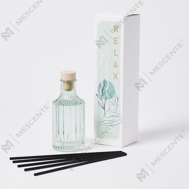 M&Scent Custom 100ml Bottiglia di vetro da 200ml Tatakan Per diffusore a bastoncini di fiori