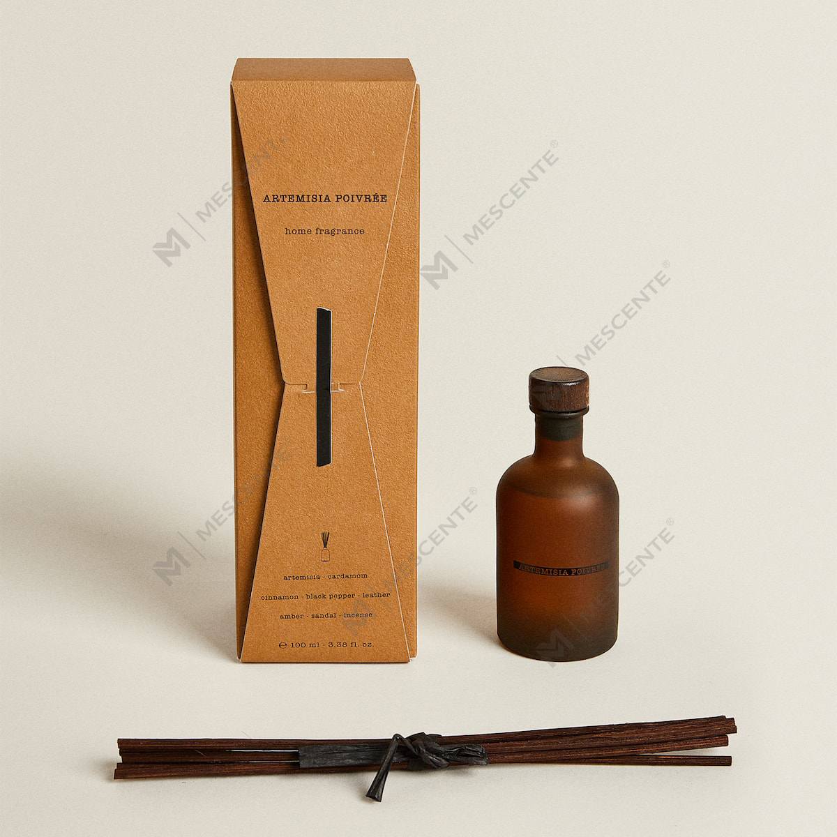 Grande bottiglia di lusso nera satinata 50ml 300ml Set di oli per diffusore a lamella di olio essenziale di aroma floreale di fiori secchi sfusi