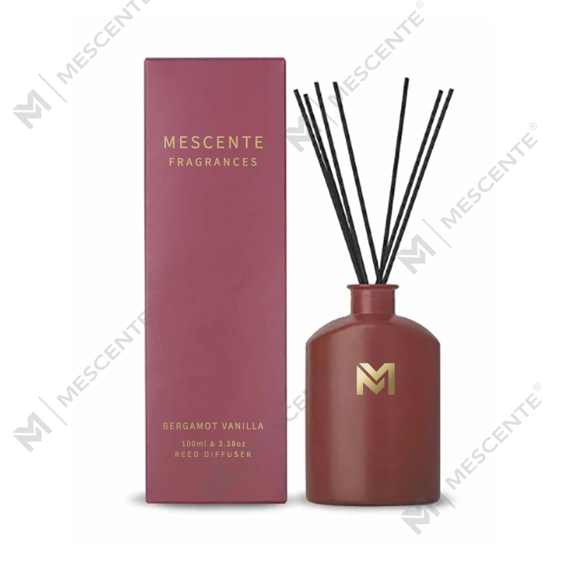 Basso Moq Decorativo Turchese Oasi Clessidra Fresco Bastoncini in fibra naturale Canne per ambienti Diffusore Profumo Liquido